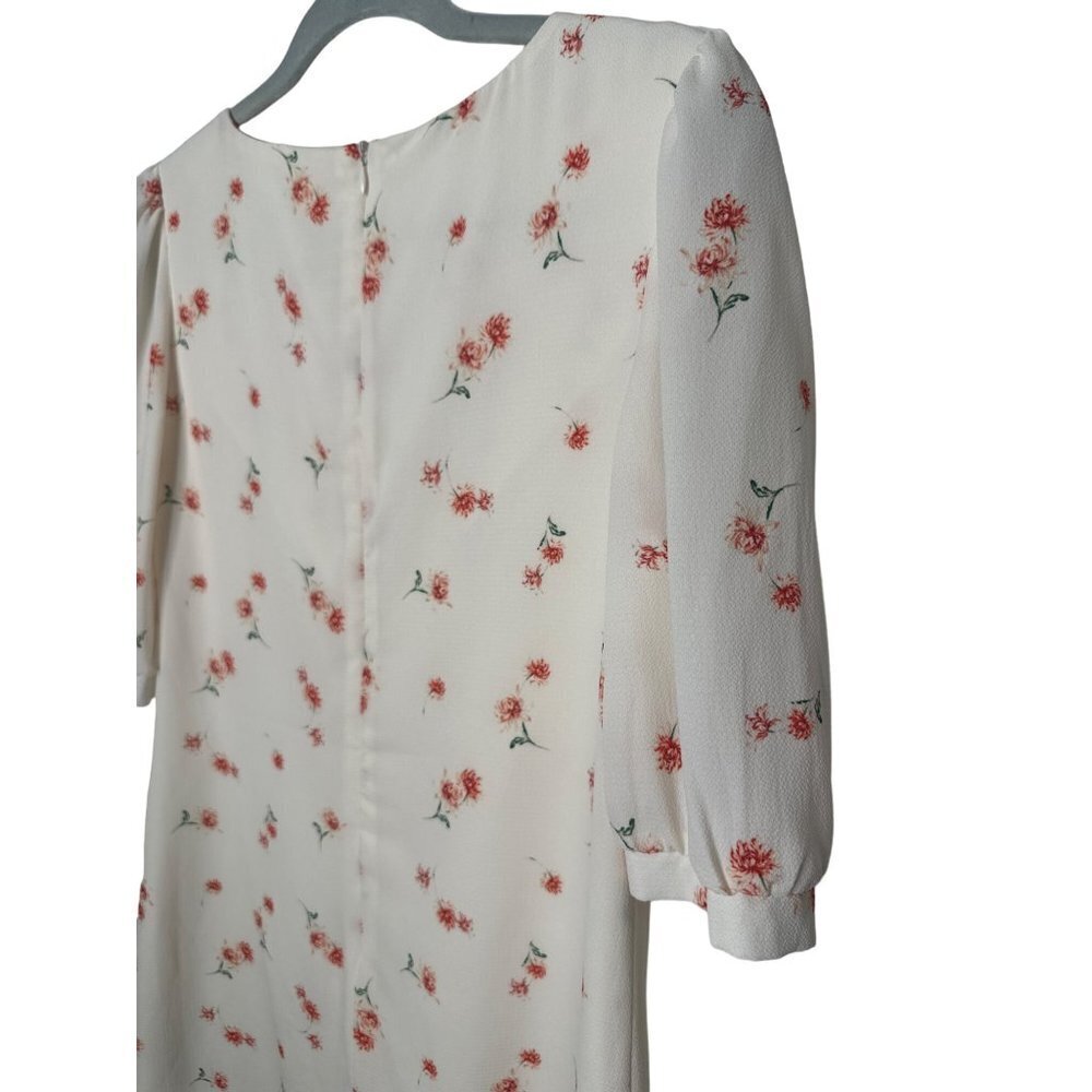 BB Dakota Scattered Daisy Bubble Sleeve Mini Dress size 6 cottagecore - Picture 9 of 13